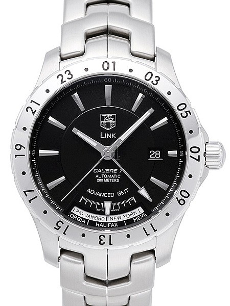 Replica TAG Heuer Link Calibre 7 GMT Automatic Watch WJ2010.BA0591