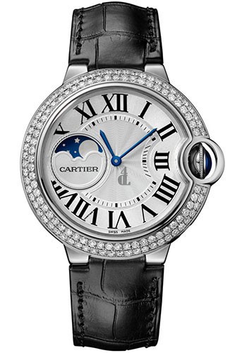 Cartier Ballon Bleu Moonphase 37mm White Gold WJBB0028