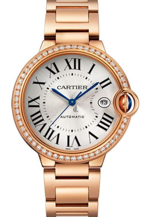 fake Cartier Ballon Bleu De Cartier 40mm Automatic Rose Gold WJBB0057