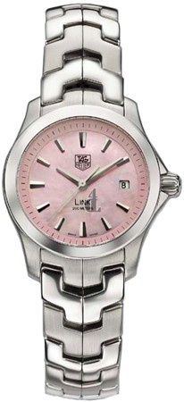 Replica Tag Heuer Pink Mother-of-Pearl Link Ladies Watch WJF1312.BA0573
