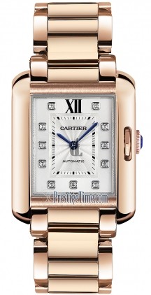 AAA quality Cartier Tank Anglaise Medium Ladies Watch WJTA0005 replica.