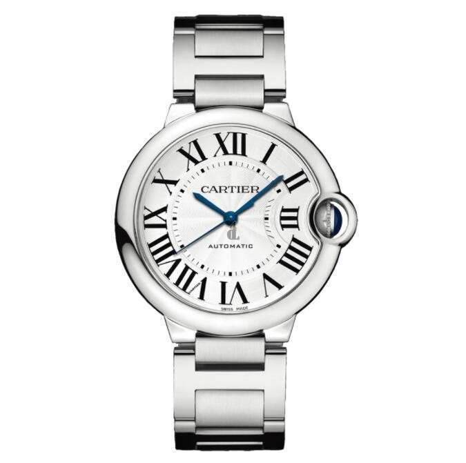 fake Cartier Ballon Bleu 36mm Automatic Silver Dial Steel Women's WSBB0048