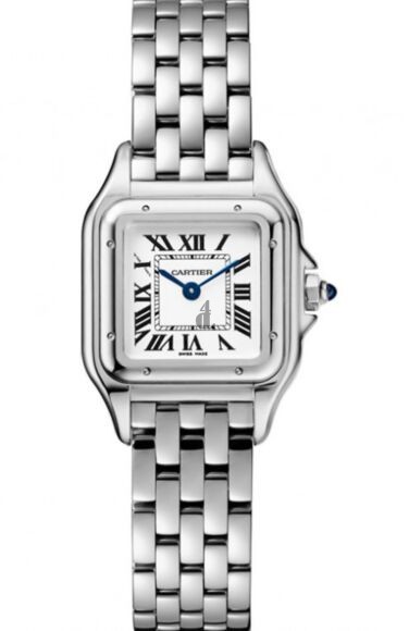 Cartier Panthere de Silver Dial Ladies Stainless Steel WSPN0006