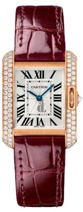 AAA quality Cartier Tank Anglaise Small Ladies Watch WT100013 replica.