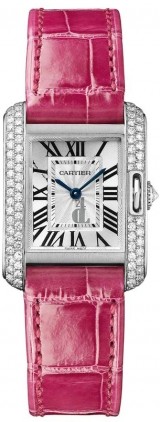 AAA quality Cartier Tank Anglaise Small Ladies Watch WT100015 replica.