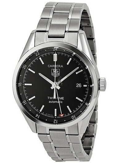 Replica Tag Heuer Carrera Calibr 7 Twin Time Mens Watch WV2115.BA0787