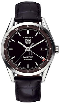 Replica Tag Heuer Carrera Calibr 7 Twin Time Mens Watch WV2115.FC6180