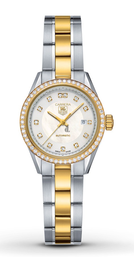 Replica Tag Heuer Carrera Automatic Ladies Diamonds Watch  WV2451.BD0797
