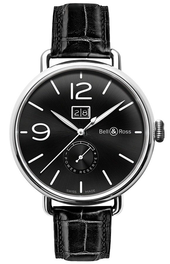 Grande Date and Reserve de Marche Bell & Ross Vintage Mens Watch WW1-90 Grande Date and Reserve de Marche fake