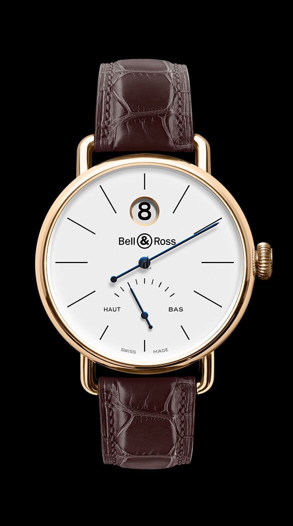 Bell & Ross WW1 HEURE SAUTANTE ROSE GOLD Replica watch