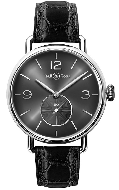 Argentium Ruthenium Bell & Ross Vintage Mens Watch WW1 Argentium Ruthenium fake