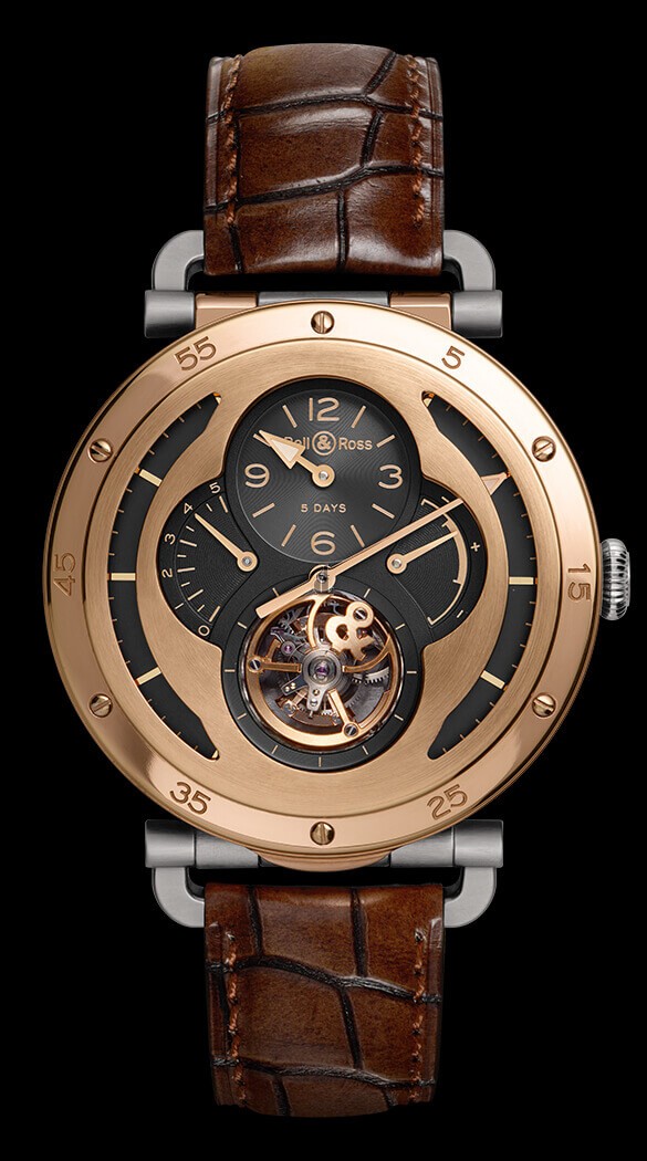 Bell & Ross WW2 MILITARY TOURBILLON ROSE GOLD Replica watch