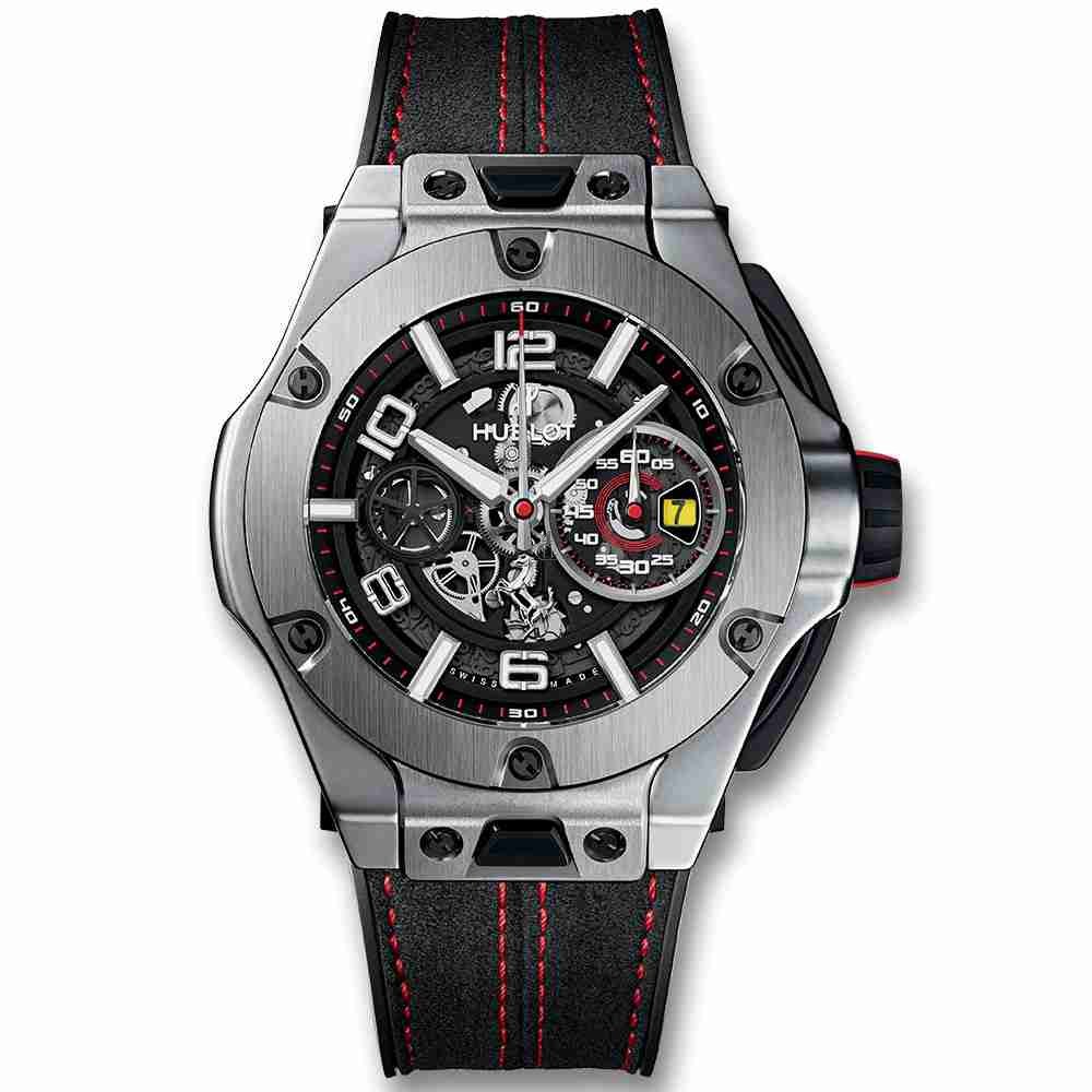 Hublot Big Bang Ferrari Chronograph Unico Titanium 45mm 402.NX.0123.WR