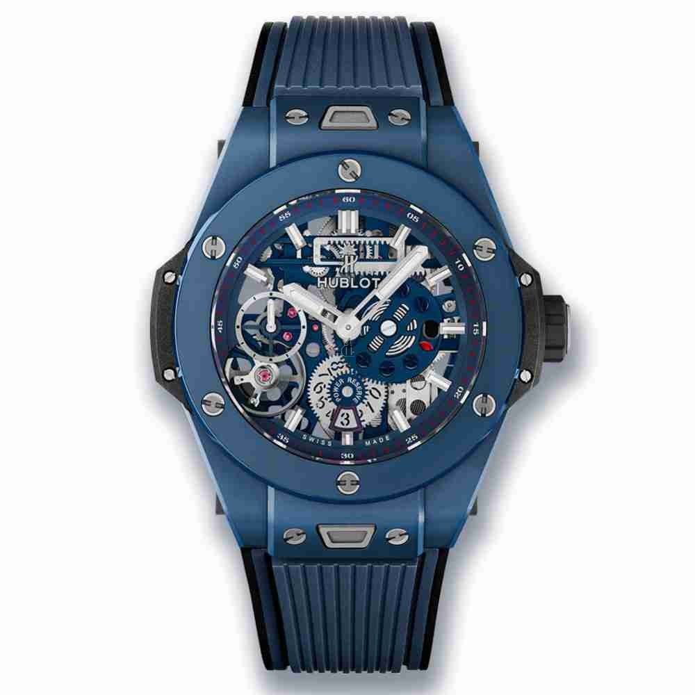 Hublot Big Bang MECA-10 Ceramic Blue 45mm 414.EX.5123.RX