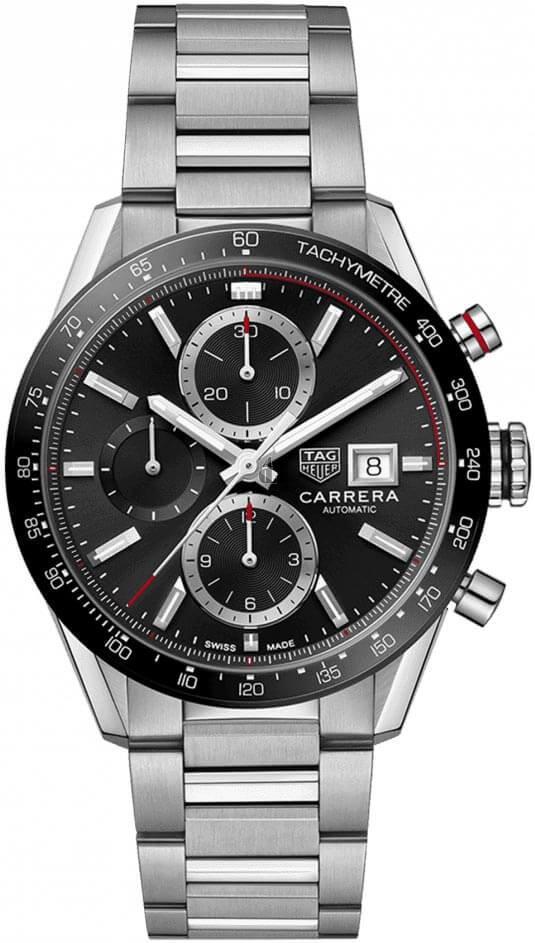 Tag Heuer Carrera Calibre 16 Chronograph 41mm Mens Watch CBM2110.BA0651 replica