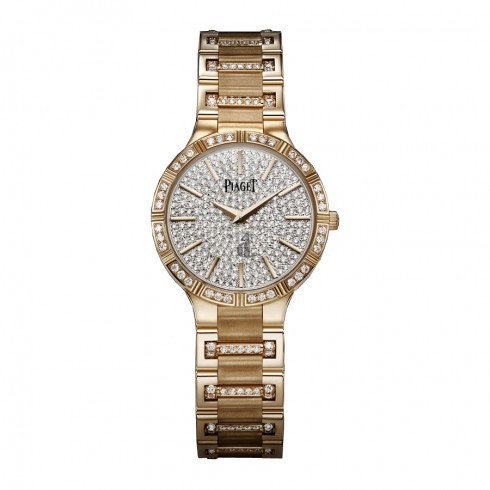 Piaget Dancer Diamond Pave Ladies Replica Watch G0A37053
