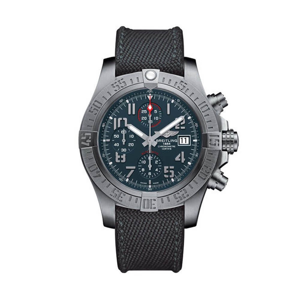 Breitling Avenger Titanium Grey Dial Mens Watch fake