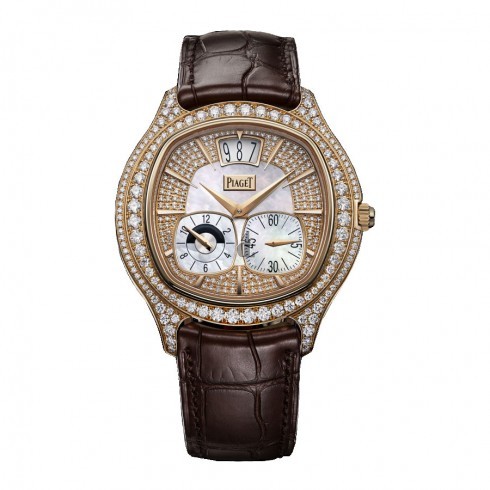 Piaget Emperador Mother of Pearl Diamond Men's Replica Watch G0A32020