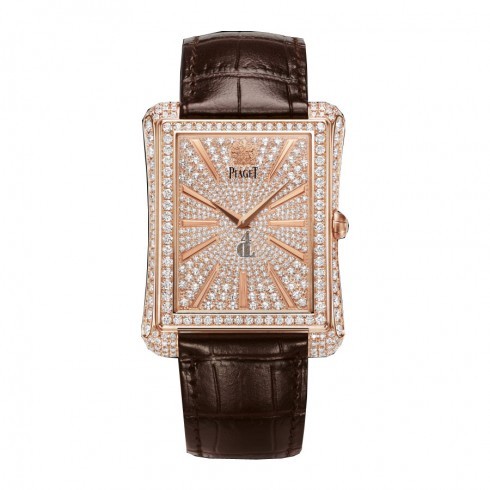 Piaget Emperador Diamond Pave Automatic Men's Replica Watch G0A33076