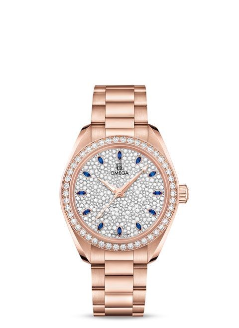 OMEGA De Ville Steel Diamonds 424.10.33.20.52.001