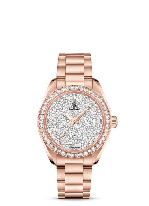 OMEGA De Ville Steel Diamonds 428.17.36.60.05.001