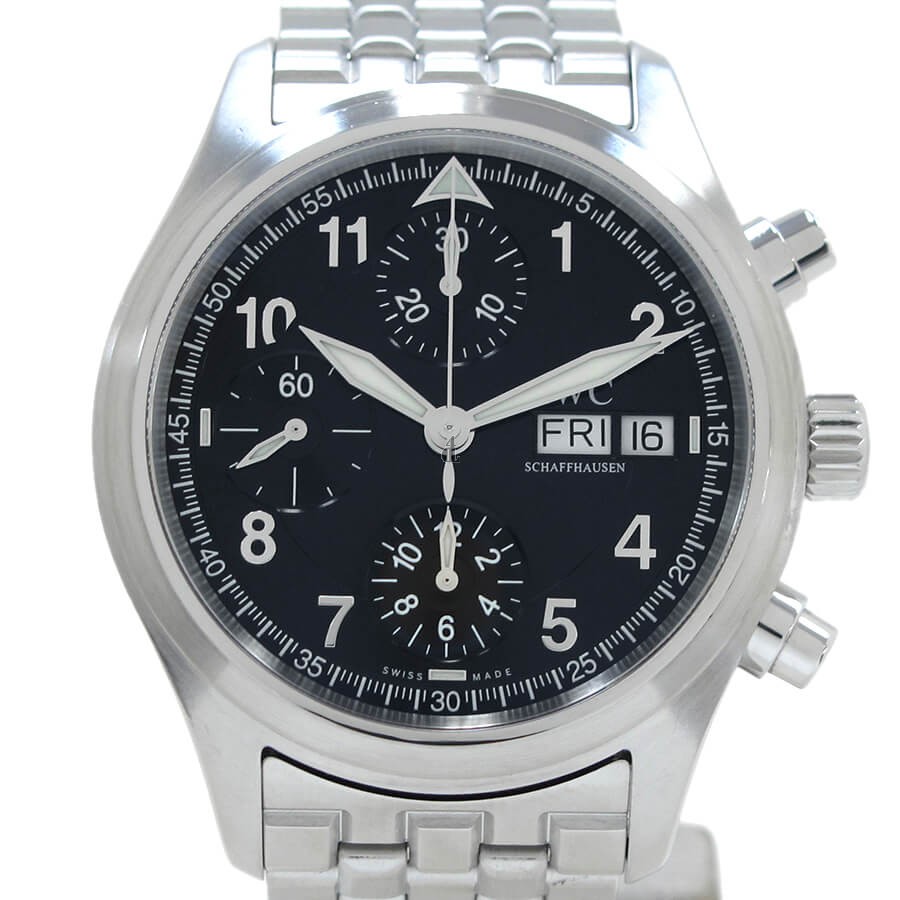 Replica IWC Pilots Chronograph Mens Watch IW370618