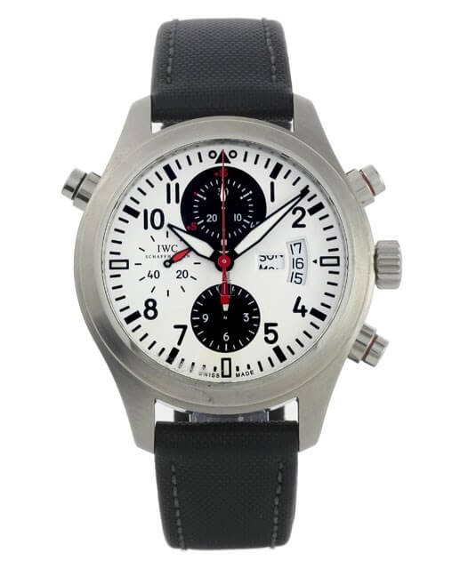 Replica IWC Pilots Double Chronograph Mens Watch IW371803