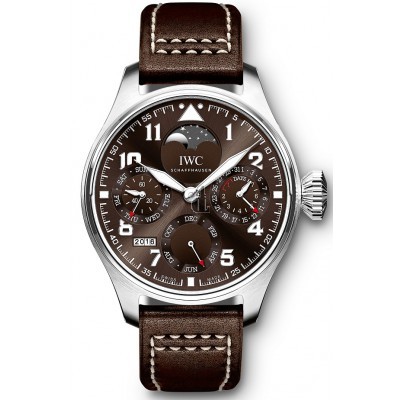 IWC Big Pilot Brown Dial Automatic Men's Watch IW503801 fake