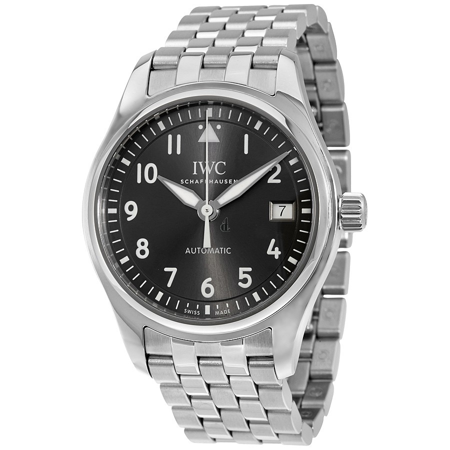 IWC Pilot Automatic Slate Grey Dial Watch IW324002 fake