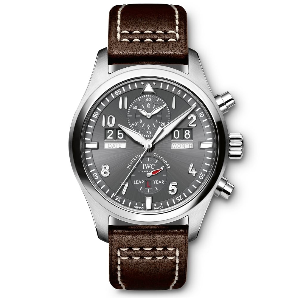 IWC Pilot's Spitfire Perpetual Calendar Digital Watch IW379108 fake