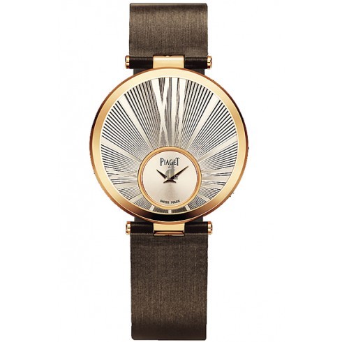 Piaget Limelight Twice and Champagne Satin Ladies Replica Watch GOA35137