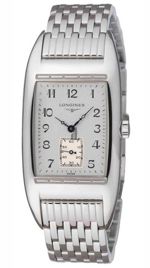 Replica Longines BelleArti L2.694.4.73.6 Mens Rectangle Stainless Steel Quartz Watch