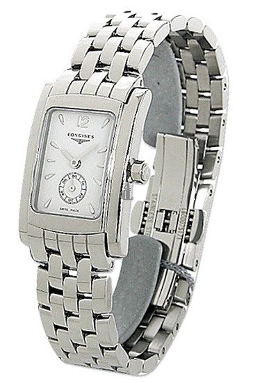 Replica Longines Dolce Vita L5.155.4.16.6 Womens Rectangle Stainless Steel Quartz Watch