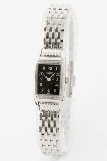 Replica Longines BelleArti L2.195.4.53.6 Womens Rectangle Stainless Steel Quartz Watch