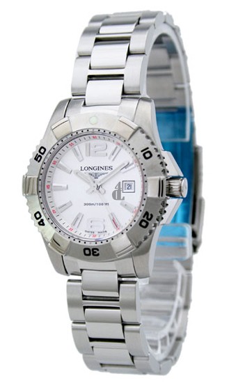 Replica Longines Heritage L3.247.4.76.6 Womens Round Stainless Steel Quartz Watch