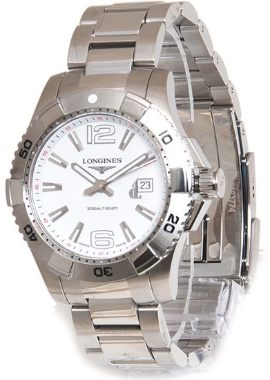 Replica Longines Heritage L3.647.4.16.6 Mens Round Stainless Steel Quartz Watch