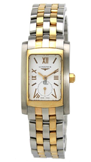 Replica Longines Dolce Vita L5.170.5.15.6 Womens Stainless Steel and 18k Gold Watch