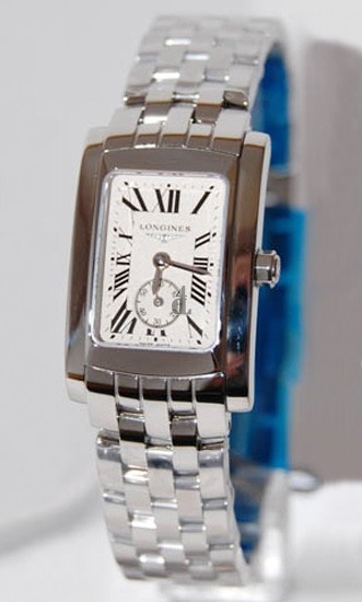 Replica Longines Dolce Vita L5.155.4.71.6 Womens Rectangle Stainless Steel Quartz Watch