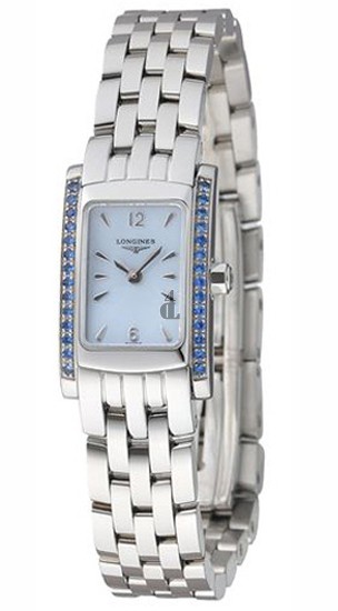 Replica Longines Dolce Vita L5.158.0.82.6 Womens Rectangle Stainless Steel Quartz Watch