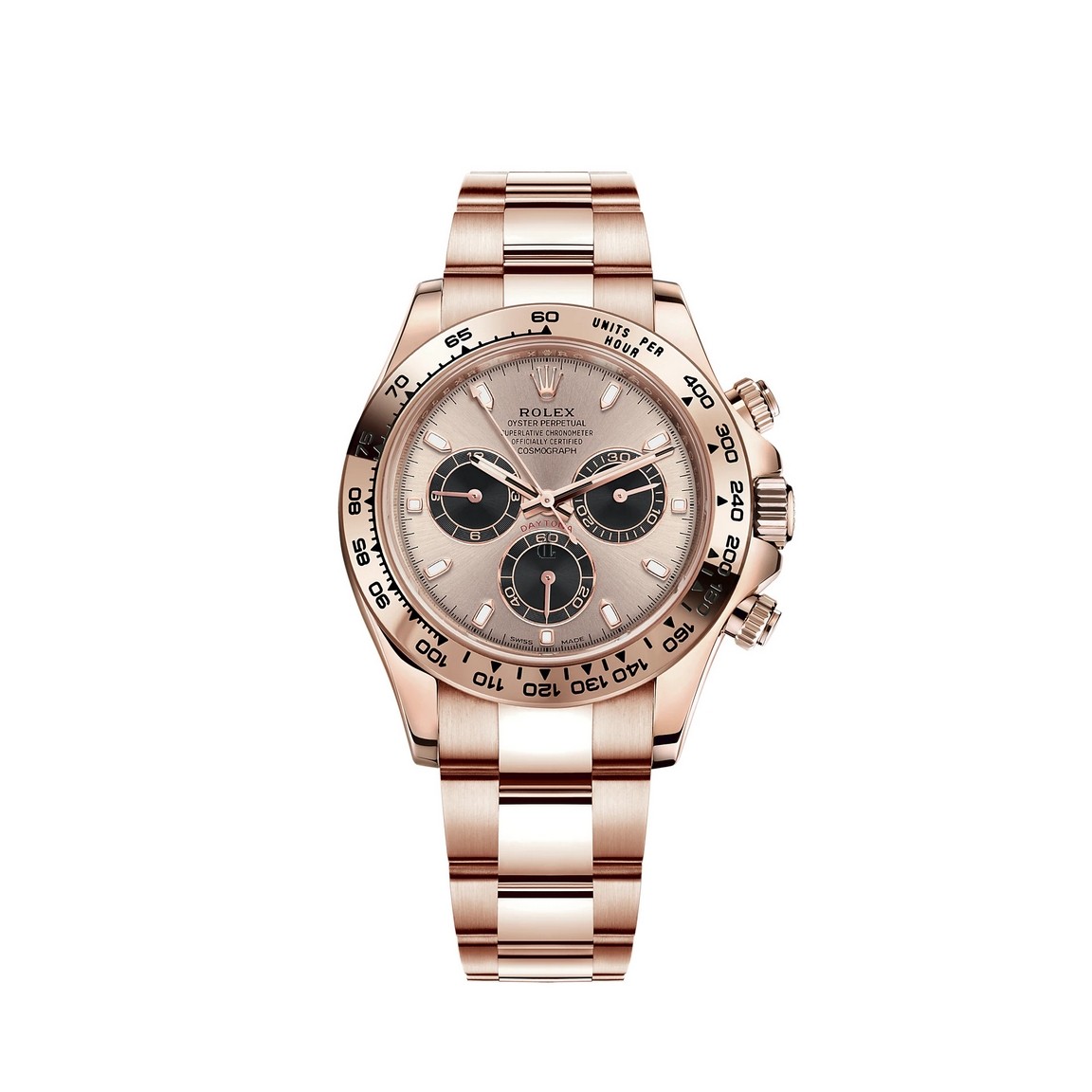 fake Rolex Cosmograph Daytona 18 ct Everose gold M116505-0016 Watch