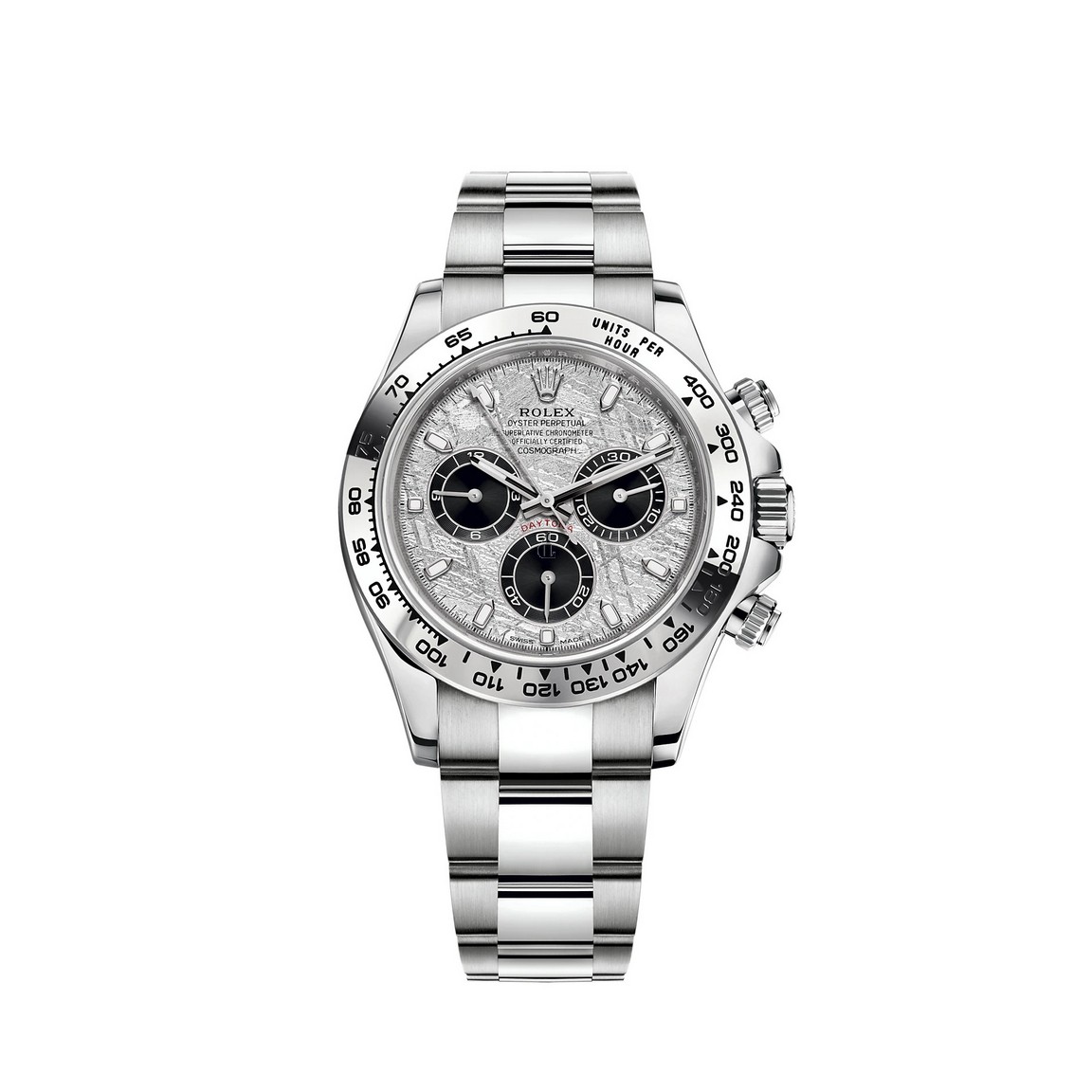 fake Rolex Cosmograph Daytona 18 ct white gold M116509-0073 Watch