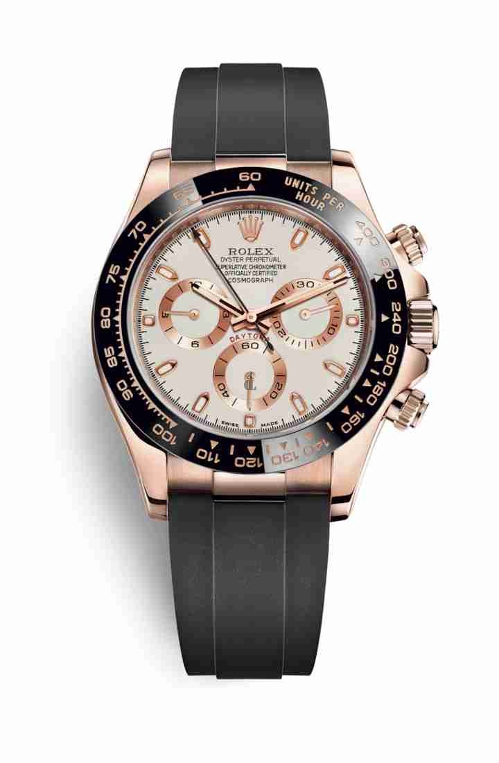 Rolex Cosmograph Daytona Everose gold 116515LN Ivory-coloured Dial