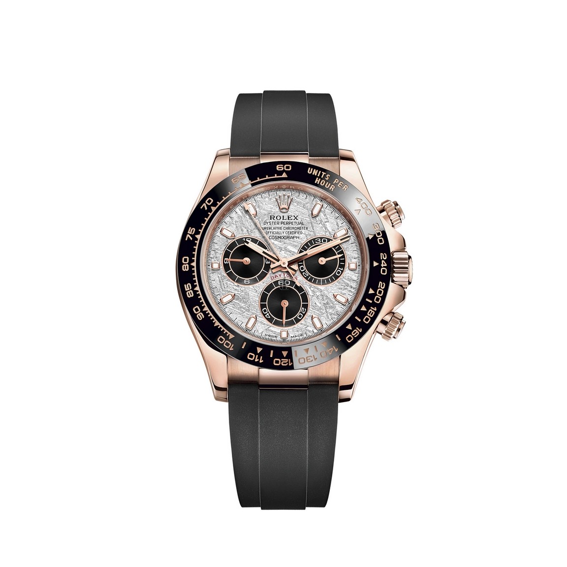fake Rolex Cosmograph Daytona 18 ct Everose gold M116515LN-0055 Watch