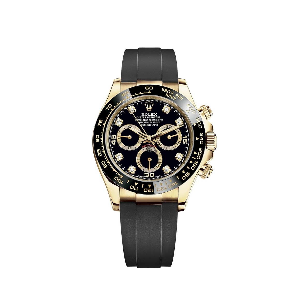 fake Rolex Cosmograph Daytona 18 ct yellow gold M116518LN-0078 Watch