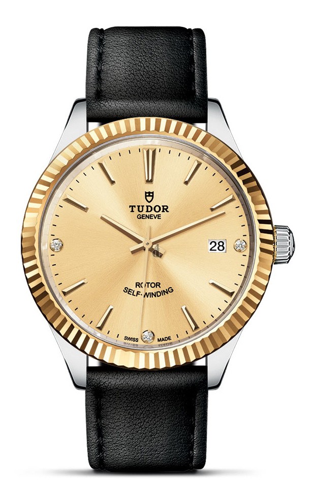 fake Tudor Style 38mm Automatic gold Dial watch m12513-0020