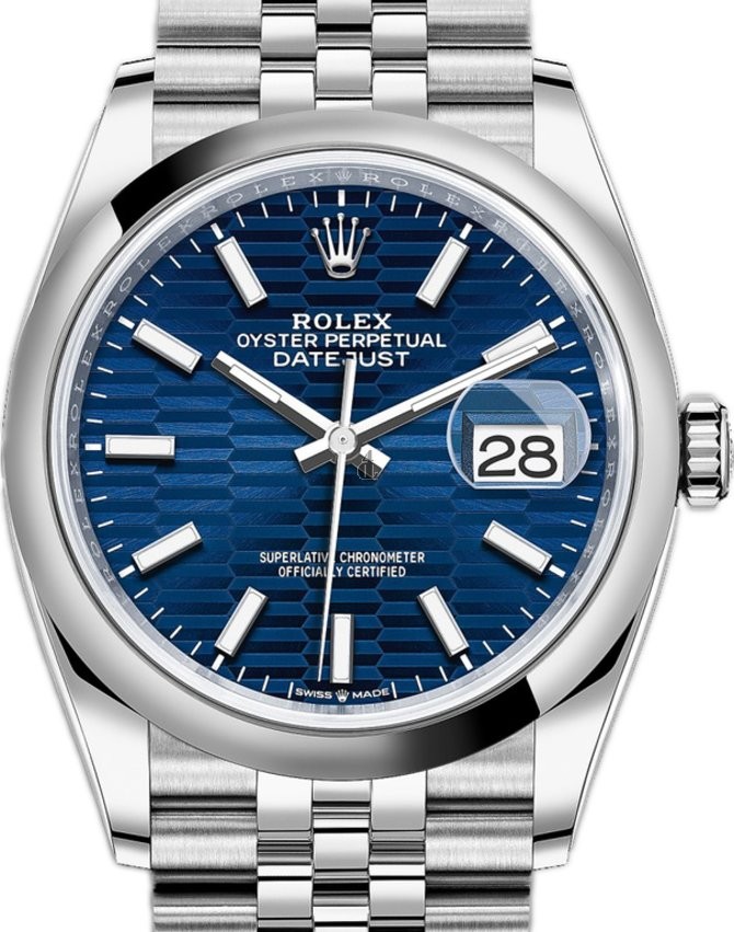 fake Rolex Datejust 36 Oystersteel M126200-0021 Watch