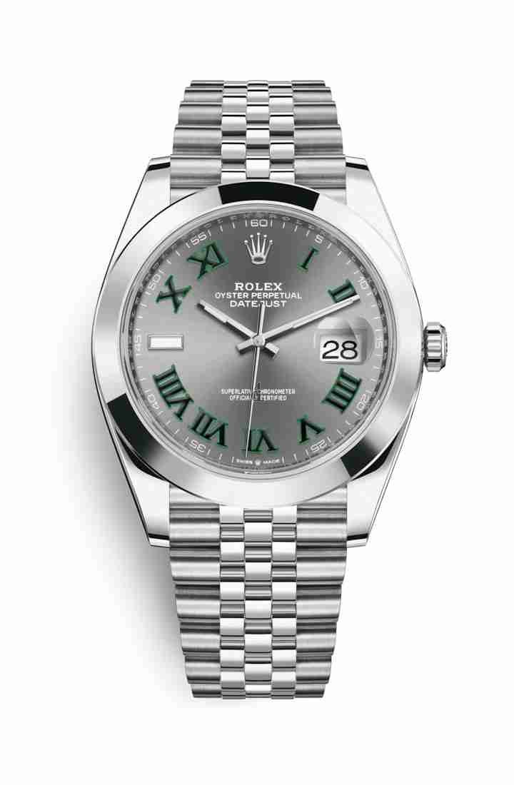 Rolex Datejust 41 Oystersteel 126300 Slate Dial