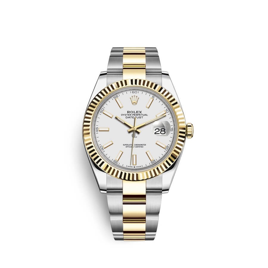 Rolex Datejust 41 Oystersteel 18 ct yellow gold M126333-0015 watch replica