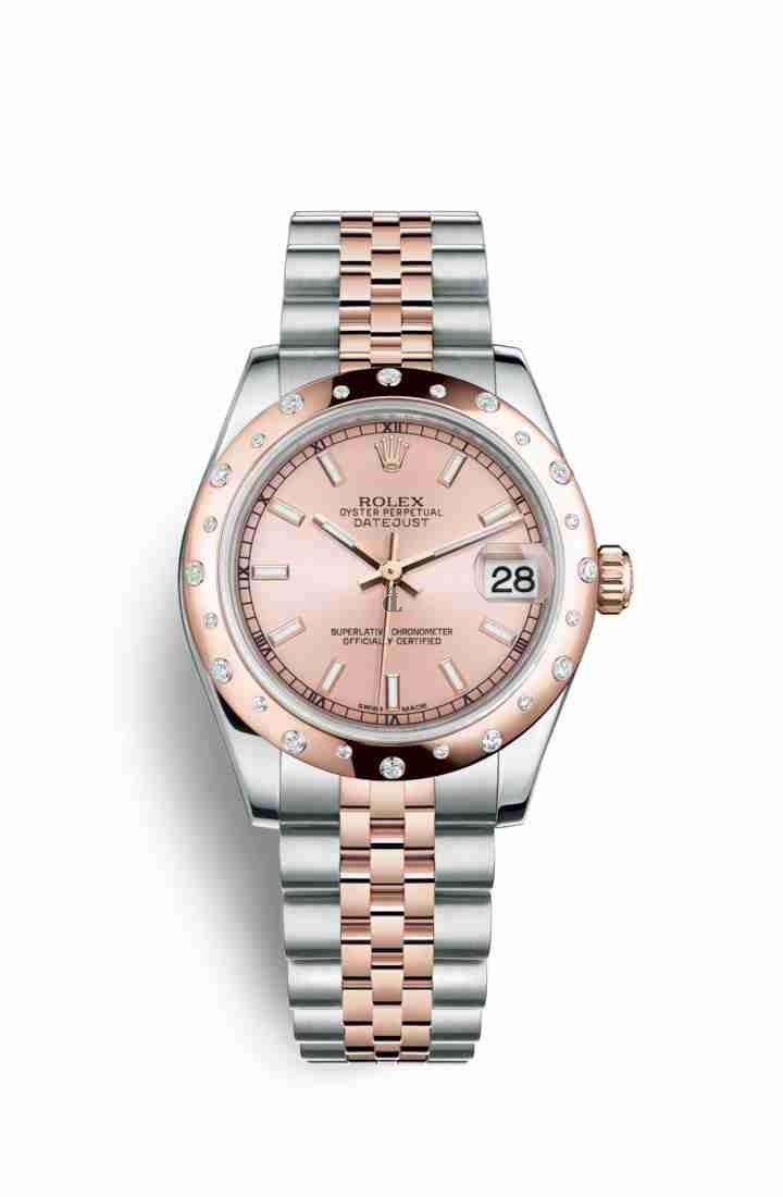 Rolex Datejust 31 Everose Rolesor Oystersteel Everose gold 178341 Pink Dial