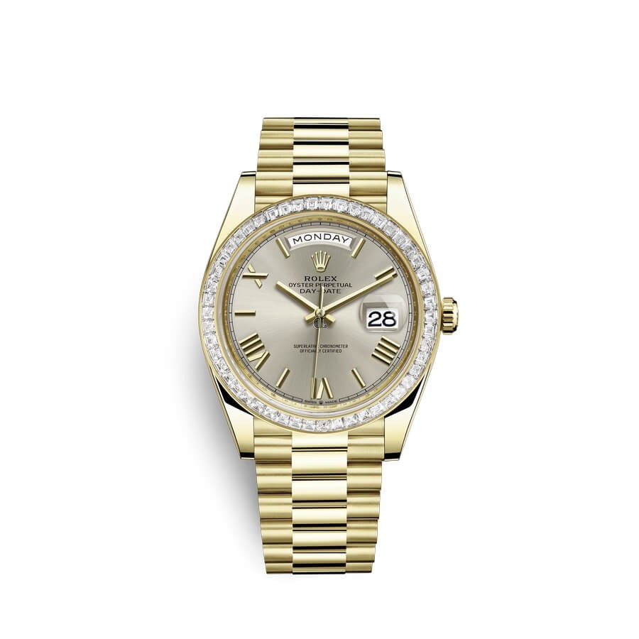 Rolex Day-Date 40 18 ct yellow gold M228398TBR-0006 watch replica
